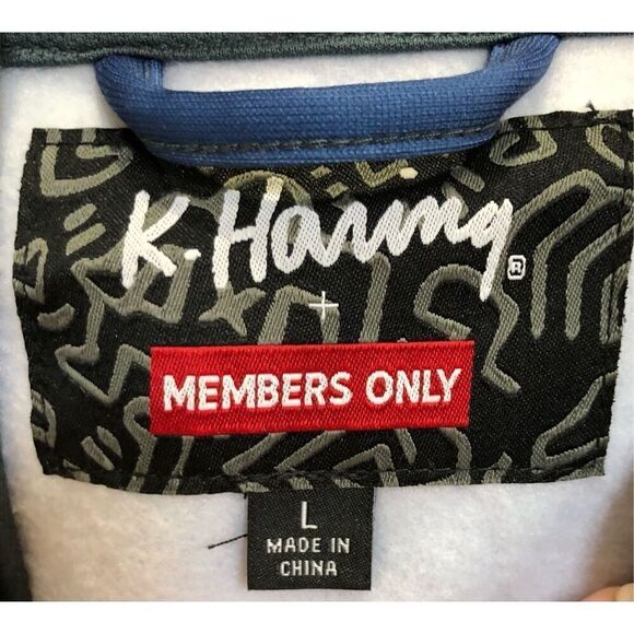 🎉HP🎉 MEMBERS ONLY + K HARANG- M Sz L - NWT "Basquiat" (Front & Back) Hoodie - Picture 7 of 16